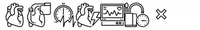 Square Line Icons Medical 1 Regular