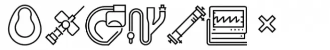 Square Line Icons Medical 4 Med 2