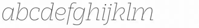 Stajn Pro Thin Italic