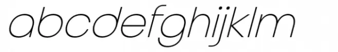 Stoner PS Extra Light Italic