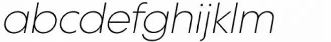 Supera Gothic Light Italic