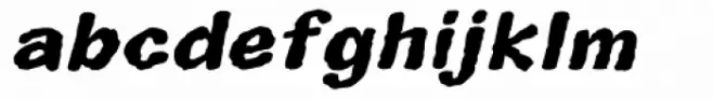 Superhero Rough Bold Oblique