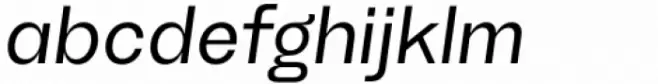 TG Haido Grotesk Medium Italic