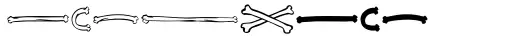 Them Bones Underlines