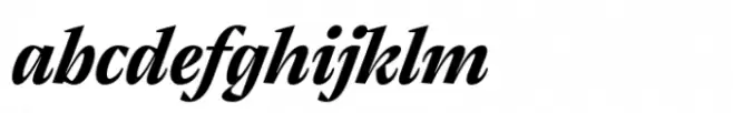 Thermal Bold Headline Italic