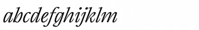 Thermal Light Headline Italic