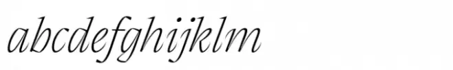Thermal Thin Display Italic