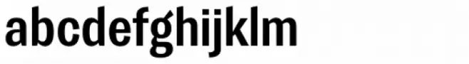 Trivia Gothic S2 SemiCondensed Bold
