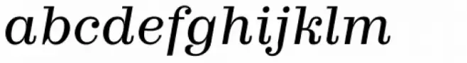 Trivia Serif 10 Italic