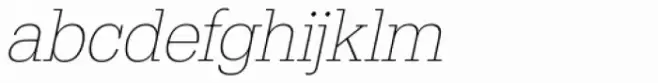 URW Typewriter Narrow ExtraLight Oblique