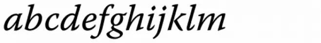 Warnock Pro Caption Italic