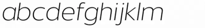 Without Alt Sans Light Italic