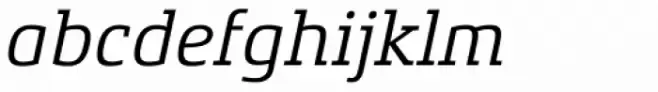 Xenois Slab Italic