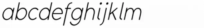 Yassitf Narrow Thin Italic