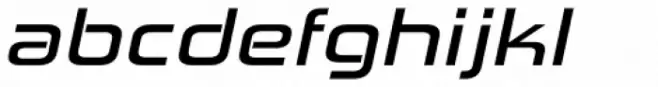 Zekton Extended Bold Italic
