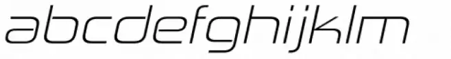 Zekton Extended Light Italic
