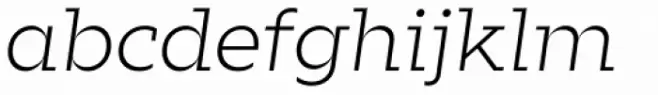 Zin Slab Extended Light Italic