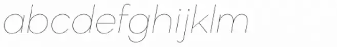 Zirkel Thin Italic