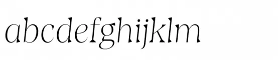 Amarga Thin Italic
