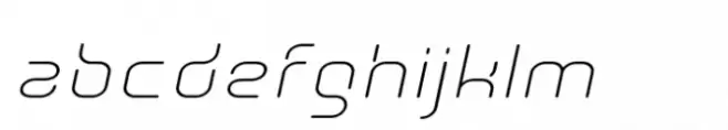 Aunchanted Elite Expanded Italic