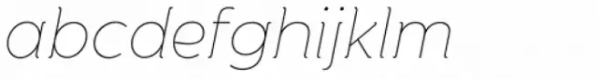 Banda UltraThin Italic
