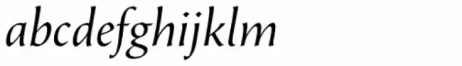 Beorcana Display Std Italic