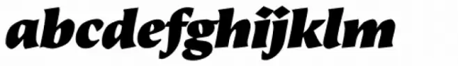 Beorcana Display Std Ultra Italic