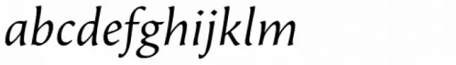Beorcana Pro Light Italic