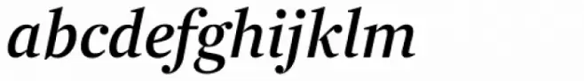 Brenta Demibold Italic