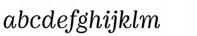 Buena Light Italic