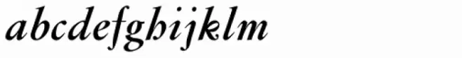 Flanker Garaldus Bold Italic