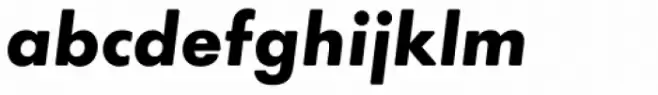 Futura Round Bold Oblique