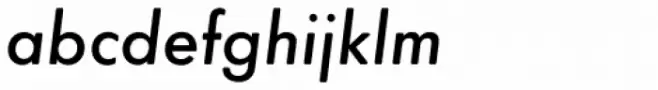 Futura Round Medium Oblique