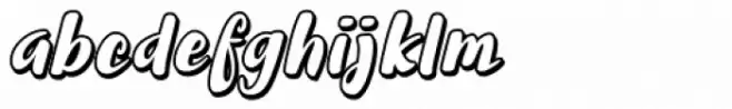 Halley Shadow Italic