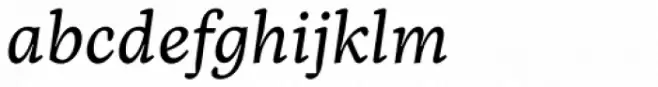 Inka B Small Regular Italic
