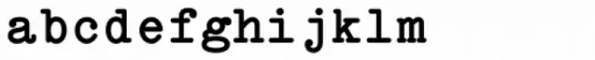 Italian Typewriter Bold