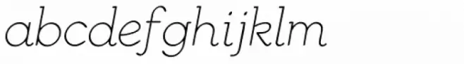 Jennerik Light Italic