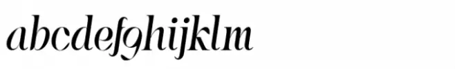 Naomi Style Italic