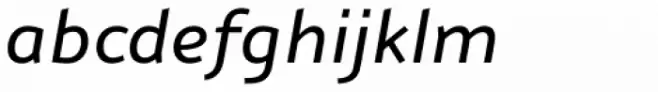 Nubian Medium Italic