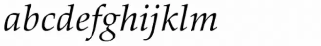Palatino nova Paneuropean Italic