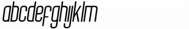 Pro League 2020 Extra Light Condensed Italic