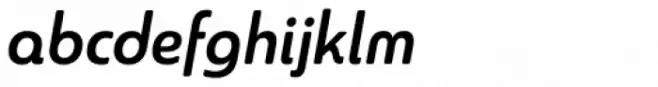 Sangli Condensed DemiBold Italic