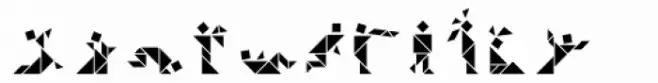 Tangram People Inline