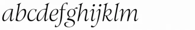 Witchcraft Light Italic