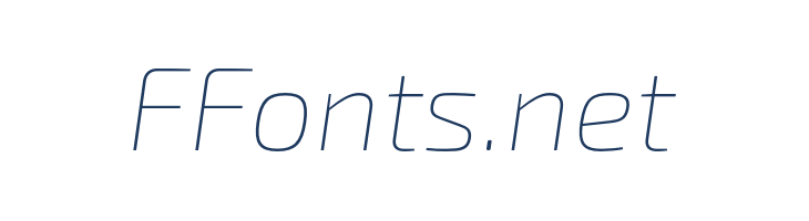 Exo 2.0 Thin Italic font — Lorem ipsum body text preview