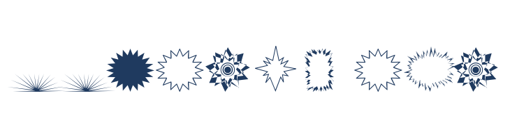 IdeaBursts font — Lorem ipsum body text preview