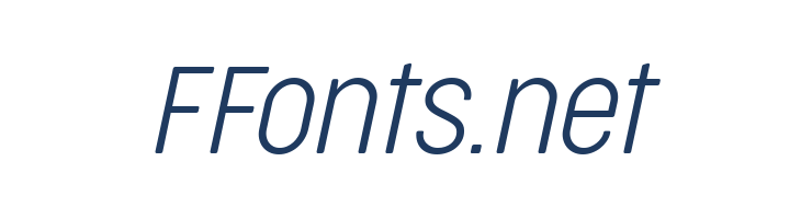 Cocogoose Condensed Trial UltraLight Italic font — Lorem ipsum body text preview