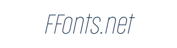 Cocogoose Compressed Trial Thin Italic font — Lorem ipsum body text preview