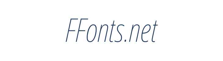 Noto Sans ExtraCondensed Thin Italic font — Lorem ipsum body text preview
