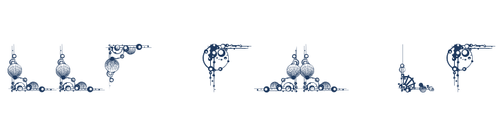 Vintage Decorative Corners 27 font — Lorem ipsum body text preview